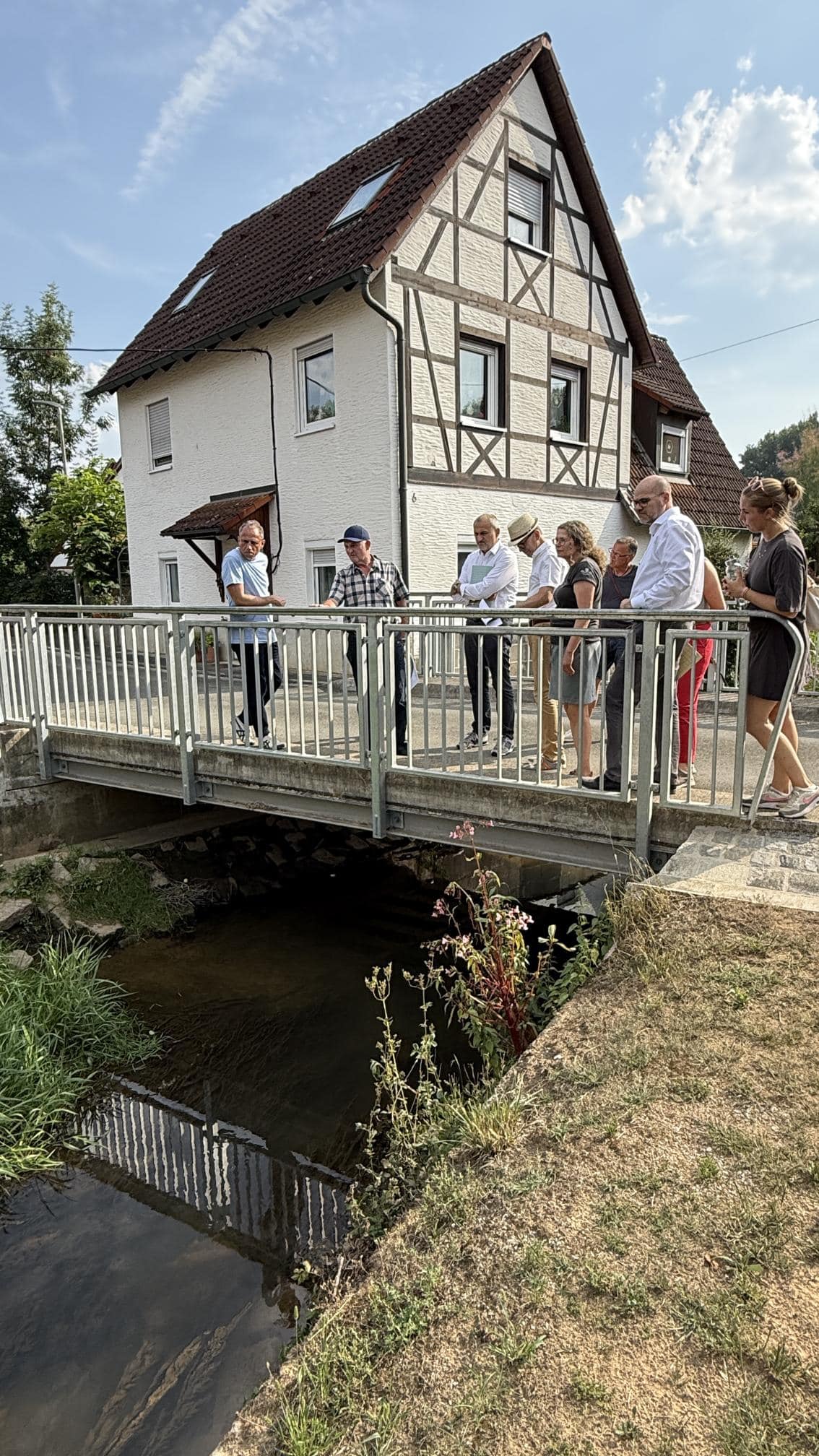 Staatsminister zum Arbeitsbesuch an der Schwabach